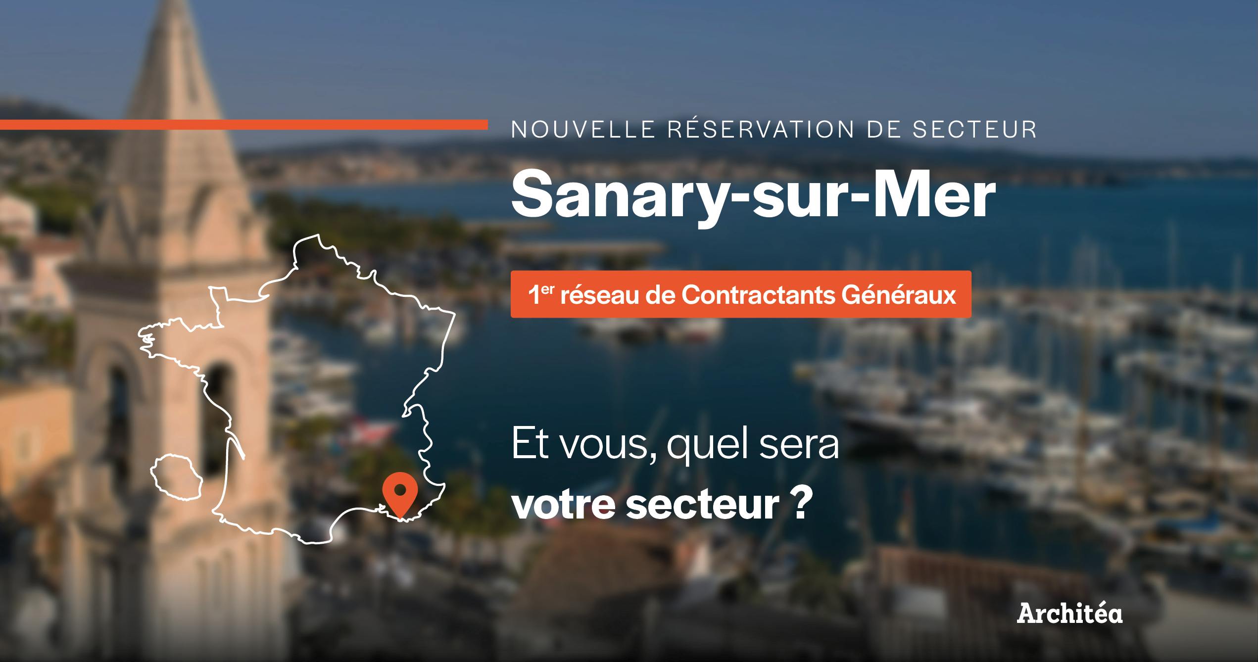 Réservation de secteur Sanary-sur-Mer